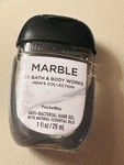 Bath And Body Works Mens Collection Hand Sanitizer Marble Antibacterial 1 Fl Oz. Fixed Price $16.00.