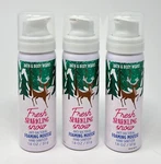 3 Bath & Body Works Fresh Sparkling Snow Foaming Mousse Hand Sanitizer Anti Bac. Fixed Price $24.99.