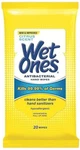 Wet Ones Antibacterial Hand Wipes Citrus Scent 20 Ct (2 Pack). Fixed Price $9.93.