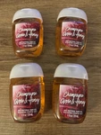 4 Pack New Champagne Apple & Honey Pocketbac Sanitizers 1 Oz Bath Body Works. Fixed Price $15.36.