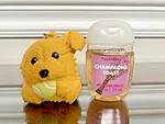 New Bath & Body Works Light-up Dog With Tennis Ball Pocketbac Holder W/hand Gel. Fixed Price $21.00.