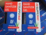 Hand Sanitizer Supplyaid 80% Alcohol + Moisturizer Aloe Gel 16-oz Lot Of 2. Fixed Price $6.99.