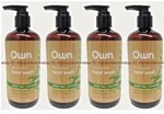 4 Bottles Own Green Tea & Cucumber Moisturizing Hand Wash 99% Naturallyderived. Fixed Price $37.99.