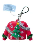 Bath & Body Works Pocketbac Sanitizer Holder Ugly Tinsel Sweater Christmas Tree. Fixed Price $9.99.