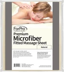 Forpro Premium Microfiber Massage Fitted Sheet Natural Ultra-light Stain. Fixed Price $15.28.
