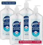 Germ-x Advanced Hand Sanitizer, Less Drying Moisturizing Clear Gel, No Rinse For. Fixed Price $40.74.