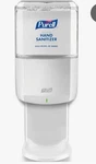 Purell Es6 Automatic Hand Sanitizer Dispenser White W/batteries 1200 Ml 6420-01. Fixed Price $12.79.