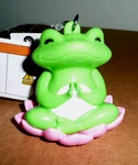 Yoga Frog Light Up Pocketbac Sanitizer Holder Bath & Body Works. Fixed Price $11.50.