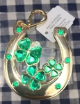 All New Lucky Horseshoe & Clovers Pocketbac Sanitizer Holder Bath Body Works. Fixed Price $34.00.