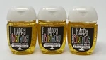 3 Bath Body Works Happy Birthday Cake Pocketbac Anti Bacterial Hand Gel Sanitize. Fixed Price $29.99.