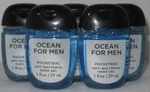 Bath & Body Works Pocketbac Hand Gel Lot Set Of 5 Ocean For Men. Fixed Price $26.46.