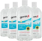Germ-x Original Hand Sanitizer, Non-drying Moisturizing Gel 32 Fl Oz Pack Of 4. Fixed Price $46.99.