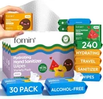 Fomin Mini Hand Sanitizer Wipes - Variety Pa Wet Wipe Ph Balanced. Fixed Price $33.23.