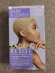 Permanent Hair Color By Dark And Lovely Fade Resist Hi Lift Luminous Blonde 396. Fixed Price $4.99.