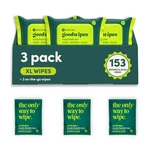 Flushable Wipes Botanical Bliss Adult Wet Sewer Septic Safe 153ct Goodwipes. Fixed Price $28.99.