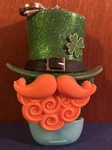 Bath & Body Works St. Patrick's Hat/beard Pocketbac Holder W/hand Sanitizer. Fixed Price $15.99.
