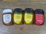 4 Bath And Body Works Lemons Vanilla Watermelon 1 Oz - Hand Cleaner Gel. Fixed Price $11.00.