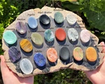 Natural Crystal Worry Stone: Choose Gemstone (crystal Healing Pocket Stone). Fixed Price $6.12.