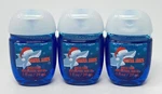 3 New Bath & Body Works Santa Jaws Pocketbac Anti Bacterial Hand Gel Sanitizer. Fixed Price $14.99.