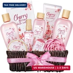 Green Canyon Spa Birthday Gifts For Women 11 Pcs Cherry Blossom Gift Baskets. Fixed Price $47.86.