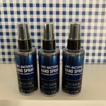 3x Bath & Body Works Anti-bacterial Hand Spray Ocean 3 Oz Larger Size. Fixed Price $24.50.