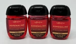 3 Bath & Body Works Adrenaline Pocketbac Anti-bacterial Hand Gel Sanitizer Lot. Fixed Price $17.99.