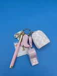 Bath Body Works Pink Boot Whistle Pen Pocketbac Holder Hand Sanitizer Case Clip. Fixed Price $20.00.