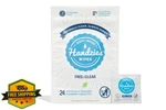 Handzies 24pc Hypoallergenic Free Clear Hand Wipes. Fixed Price $44.78.