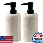 Haocoott Soap Dispensers 400ml 13.5 Oz, 2 Pcs Luxurious Hand Dish Lotion Shampoo. Fixed Price $43.66.