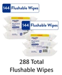 Equate Flushable Wipes Fragrance Free 6 Packs 48 Ct Each 288 Total. Fixed Price $8.59.