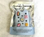 Touchland Crocs Hand Santizer Case W/keyring (cloudwave Blue) New/sealed. Fixed Price $29.99.