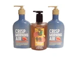 Bath & Body Works Crisp Morning Air Nourishing Soap Pumpkin Apple Sanitzer Gel. Fixed Price $21.99.
