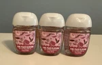 Bath & Body Works Pink Peach Blossom Pocketbac Sanitizer Hand Gel 1 Oz Lot Of 3!. Fixed Price $9.99.