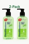 2-pack Hand Sanitizer W/vitamin E & Aloe Vera Kills 99.9% Of Germ 75% Ethyl Alc. Fixed Price $8.98.