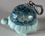 Bath & Body Works Pocketbac Holder Hand Sanitizer Teal Glitter Turtle. Fixed Price $8.00.
