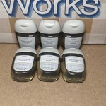6x White Barn Bath & Body Works Pocketbac Hand Gel Sanitizer Sunwashed Santal. Fixed Price $22.00.