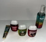 New Lot Of 5 Bath & Body Work Hand Sanitizer, Lip Gloss, Spray. Fixed Price $16.00.
