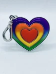 Bath & Body Works Rainbow Heart Pocketbac Holder Hand Sanitizer Nwot. Fixed Price $10.00.