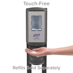Cs8 Hand Sanitizer Floor Stand With Dispenser, 1,200 Ml, 13.5 X 5 28.5, Graphi. Fixed Price $173.15.