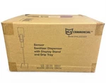 Sensor Sanitizer Dispenser W/display Stand And Drip Tray New Sealed. Fixed Price $49.95.
