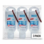 3 Lucky Super Soft 1.8 Oz. Instant Hand Sanitizer Classic W/clip & Vitamin E. Fixed Price $5.99.