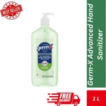 Germ-x Advanced Hand Sanitizer, Aloe, 1 L Free Shipping!!!!.. Fixed Price $19.70.