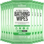 Xl Bathing Wipes - Body For Adults 12 Count (pack Of 10), White. Fixed Price $33.66.