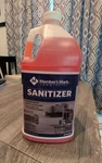 1 Gallon Members Mark Sanitizer (commercial Concentrated). Fixed Price $19.00.