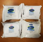 4 Packs Of 25 Towelettes: Cetaphil Gentle Makeup Removing Wipes (9250) - R4p2. Fixed Price $21.99.