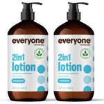 2-in-1 Lotion For Hands And Body - 32oz 2-pack All Skin Types Ounce Made. Fixed Price $48.05.