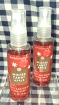 2-pack New Winter Candy Apple Hand Spray Sanitizer 1 Oz Bath & Body Works. Fixed Price $20.00.