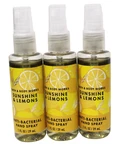 Bath Body Works Sunshine & Lemons Anti Bacterial Hand Sanitizer Spray 1 Oz Lot 3. Fixed Price $18.39.