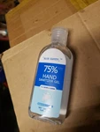 24 Pk Blue Safety 3.4 Fl Oz 75% Alcohol Hand Sanitizer Gel. Fixed Price $12.00.