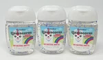 3 Rare Bath & Body Works Llamacorns Sweet Rainbow Pocketbac Hand Gel Sanitizer. Fixed Price $14.99.
